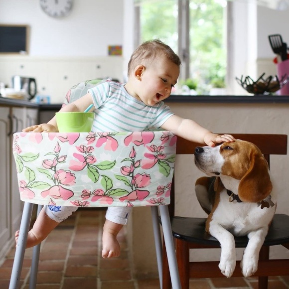 NEW Baby Car Seat Cover 4-in-1 Nursing Cover Floral - Picture 4 of 12